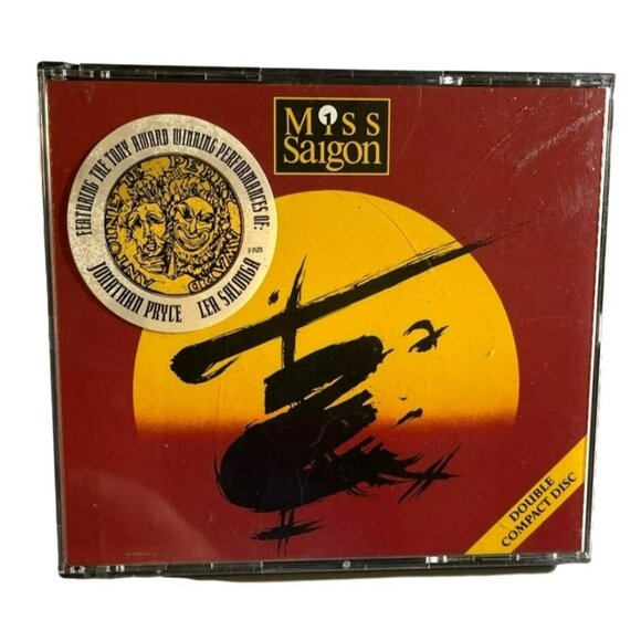CD Miss Saigon Original London Cast Record Geffen 2 Paperwork Lea Salonga - Picture 12 of 12